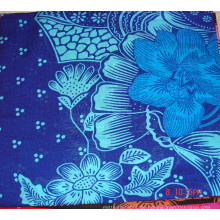 100% gesponnene Rayon Blume Druck Stoff 30x30 68x68